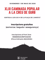 XLIII Caminada Popular a la Creu de Gurb