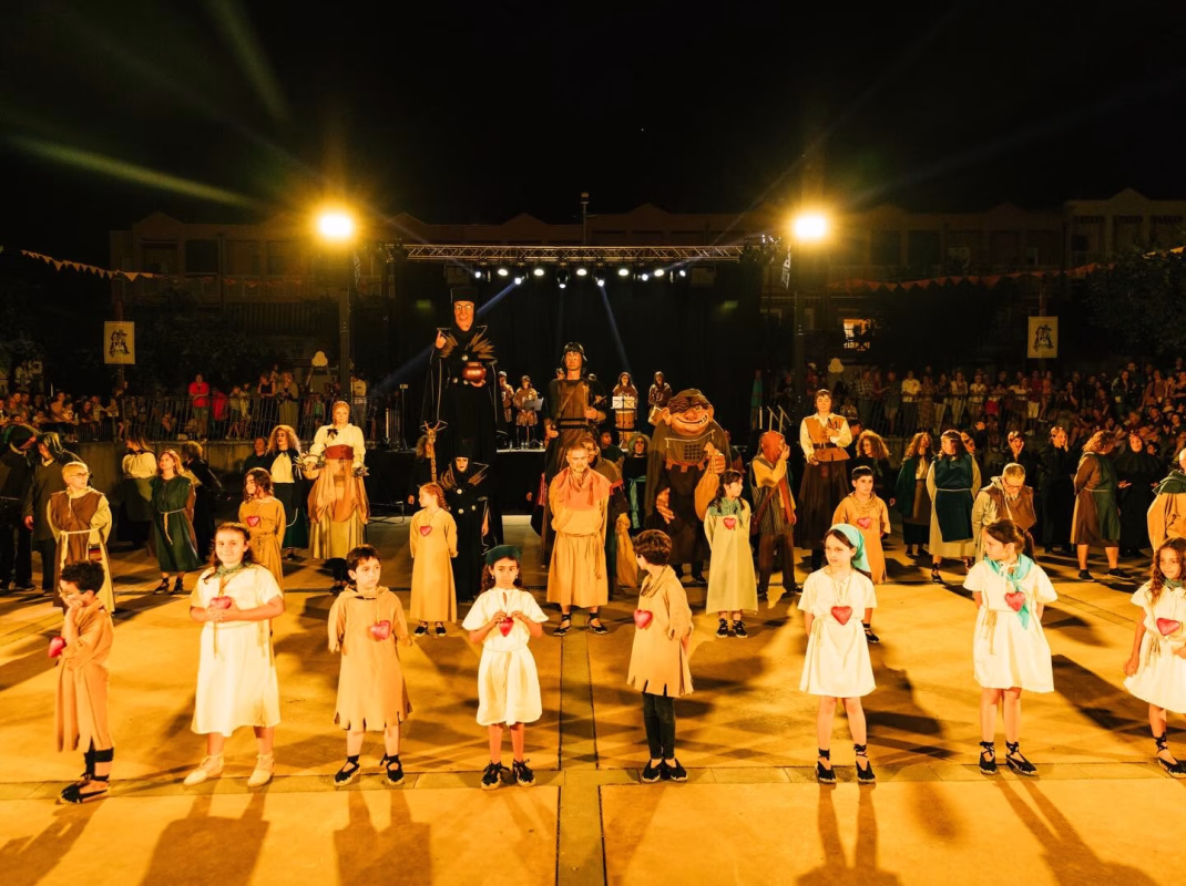 Inici de la Festa de la Malavella en Caldes de Malavella