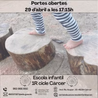 Jornada de Portes Obertes de l'Escola Infantil 1r cicle Càrcer