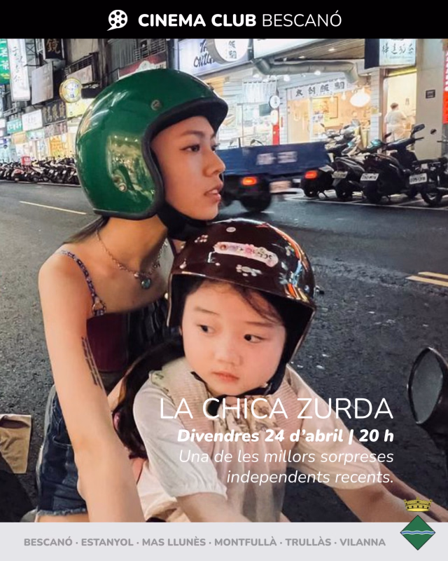 CINEMACLUB: LA CHICA ZURDA en Bescanó