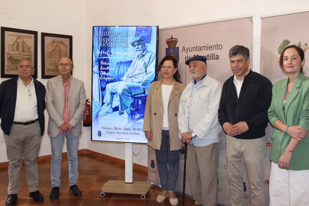 Presentación del libro-catálogo de Rafael Rodríguez en Montilla