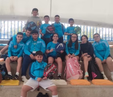 Jornada de pádel de las Escuelas Deportivas de Chillón