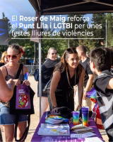 Punt Lila i LGTBI al Roser de Maig