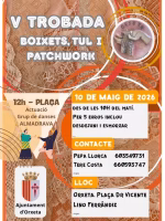 V Trobada de Bolillos, Tul y Patchwork