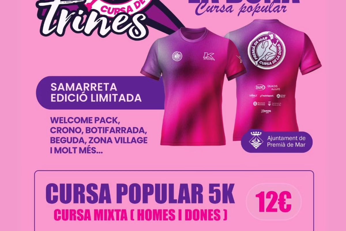 2a Cursa de la Dona de Premià de Mar en Premià de Mar