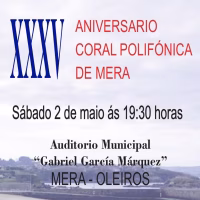 XXXV Aniversario da Coral Polifónica de Mera: Concerto de Corais