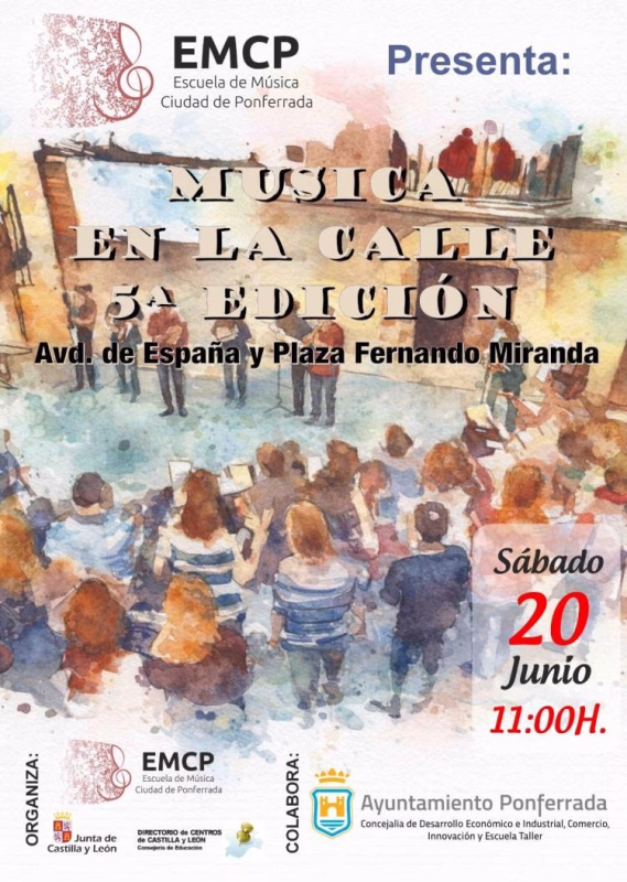 5ª Edición de Música en la Calle en Torre del Bierzo