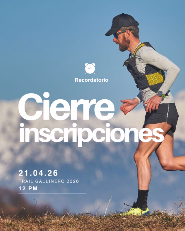 Cierre de inscripciones Trail Gallinero 2026 en Castejón de Sos