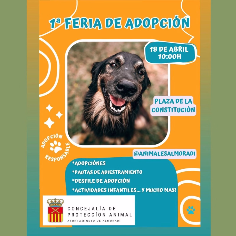 1ª Feria de Adopción de Almoradí en Almoradí