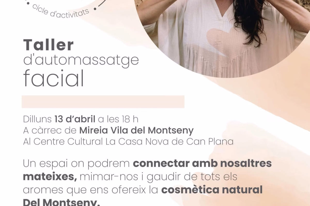 Taller d'automassatge facial en Riells i Viabrea