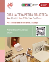 Crea la teva petita biblioteca