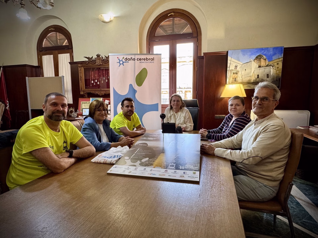 Inicio del reto solidario en Puerto Real