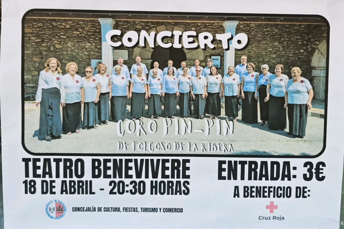Concierto del Coro Pin Pin en Bembibre