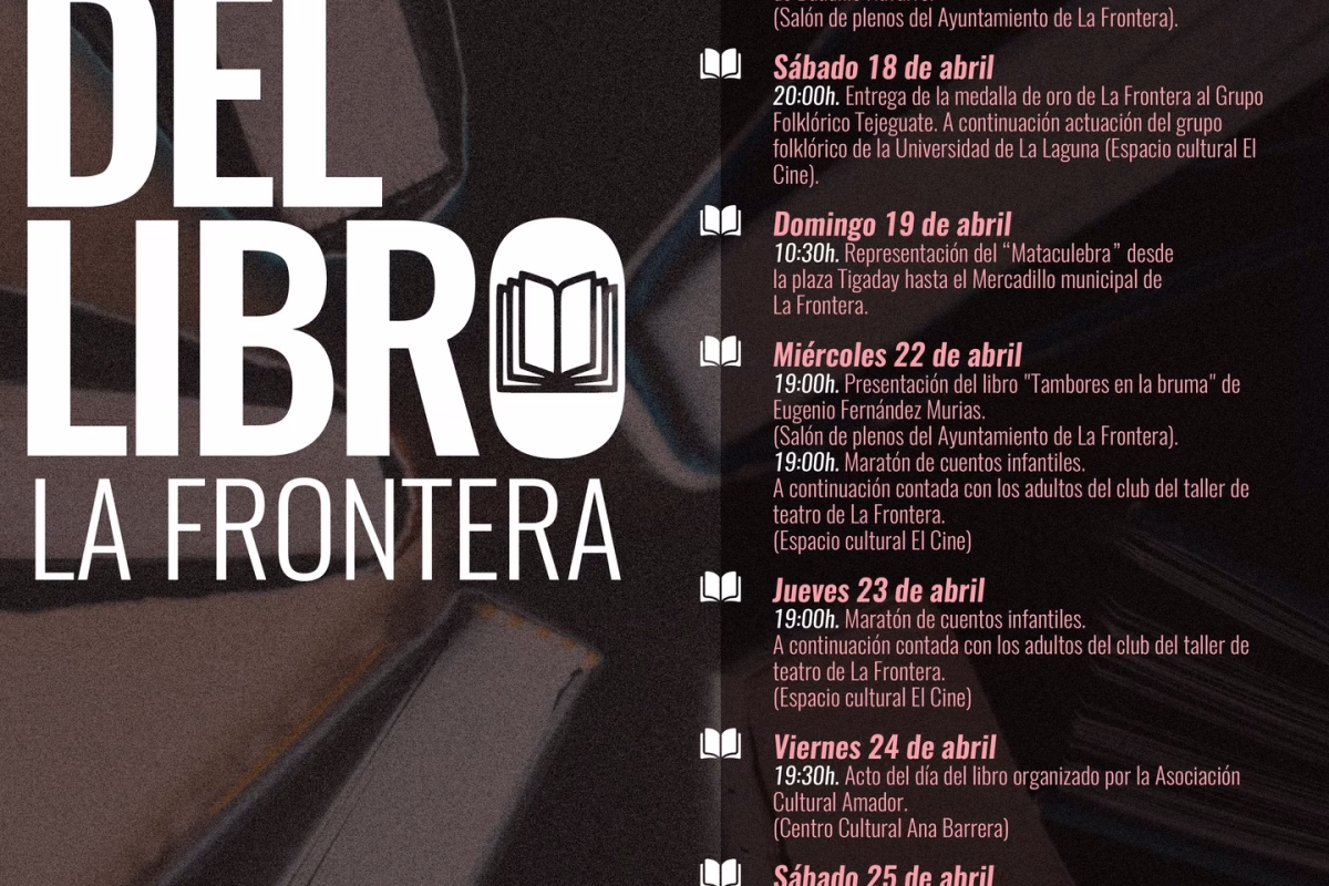 Mes del Libro La Frontera en Frontera