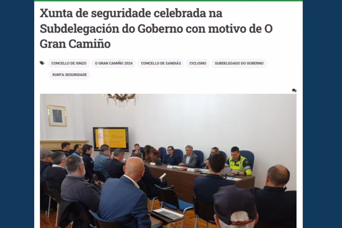 O Gran Camiño 2026 en Sandiás