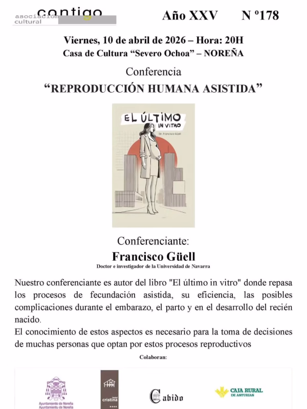 Conferencia "REPRODUCCIÓN HUMANA ASISTIDA" en Noreña