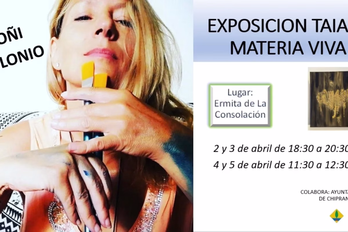 Exposición Taiart Materia Viva en Chiprana