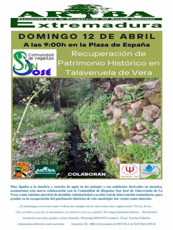 Recuperación de Patrimonio Histórico en Talaveruela de la Vera en Torremenga