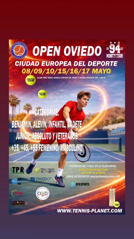 OPEN OVIEDO – Ciudad Europea del Deporte en Oviedo