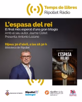 Presentación literaria: L'espasa del rei con Jaume Clotet