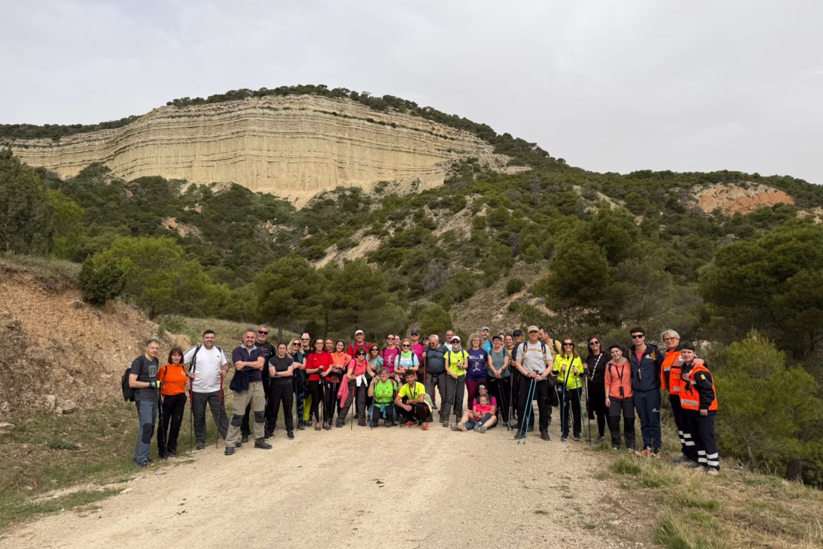 Ruta por el monte de Fuencalderas en Marracos