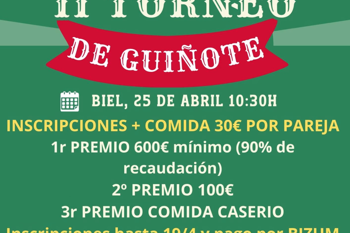 II Torneo de Guiñote en Marracos