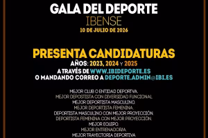 XVIII Gala del Deporte Ibense 2026