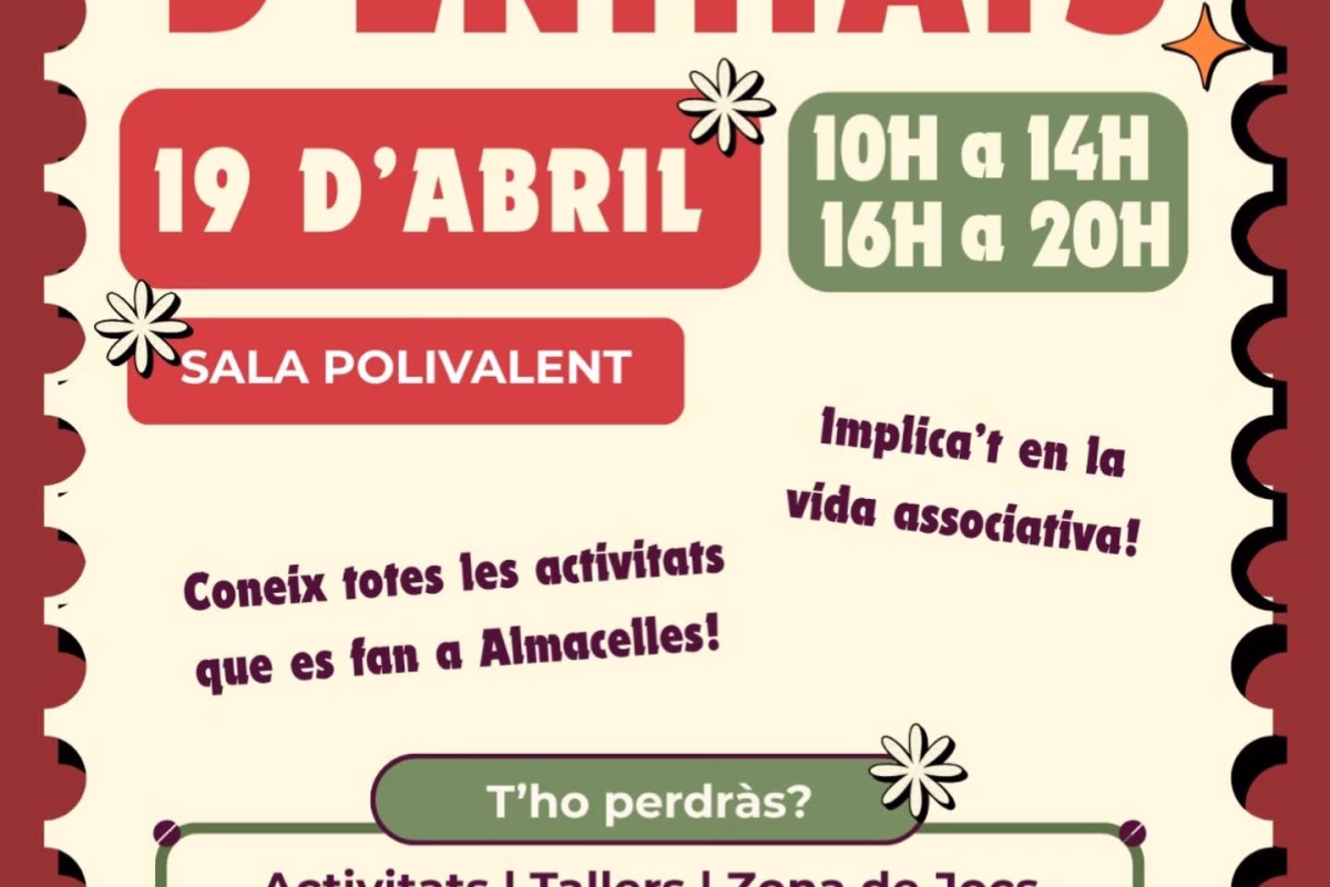 Fira d’Entitats d’Almacelles 2026 en Almacelles
