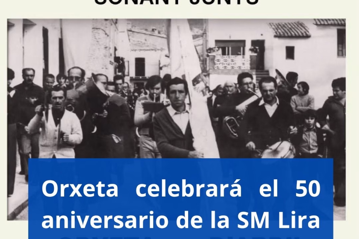 Celebración 50 Aniversario SM Lira Orxetana en Orxeta
