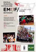 Acto de clausura das actividades do curso 2025-2026 da Escola Municipal de Folclore (EMuF).