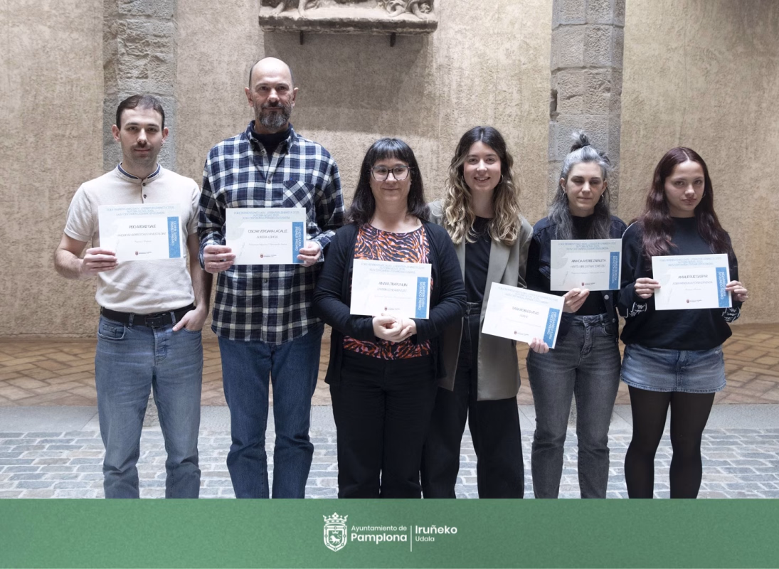 Presentación de la publicación del XXXV Certamen Literario para Autoría Novel en Euskera en Pamplona