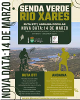Andaina e BTT Senda Verde do Río Xares  en A Veiga