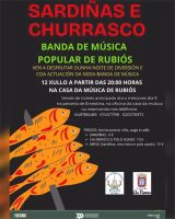 Bailongo da Banda de Música Popular de Rubiós  en As Neves