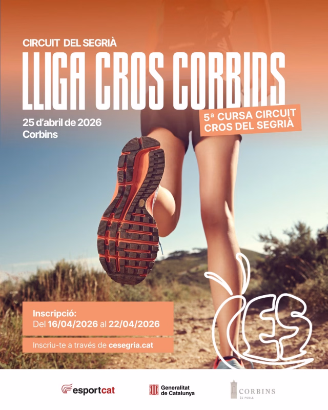 5ª Cursa Circuit Cros del Segrià - CROS CORBINS en Corbins