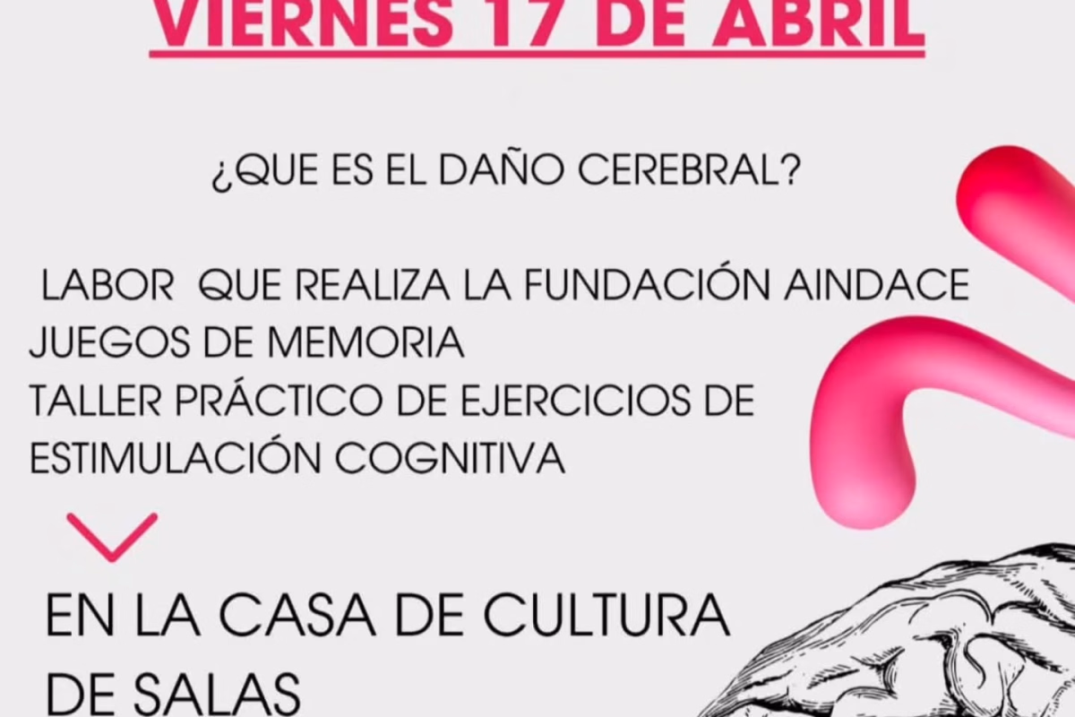 Charla- Taller de La FUNDACIÓN AINDACE en Salas