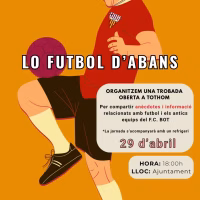 Trobada 'Lo futbol d'abans'