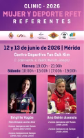 Clinic ‘Mujer y Deporte RFET 2026 – Referentes’