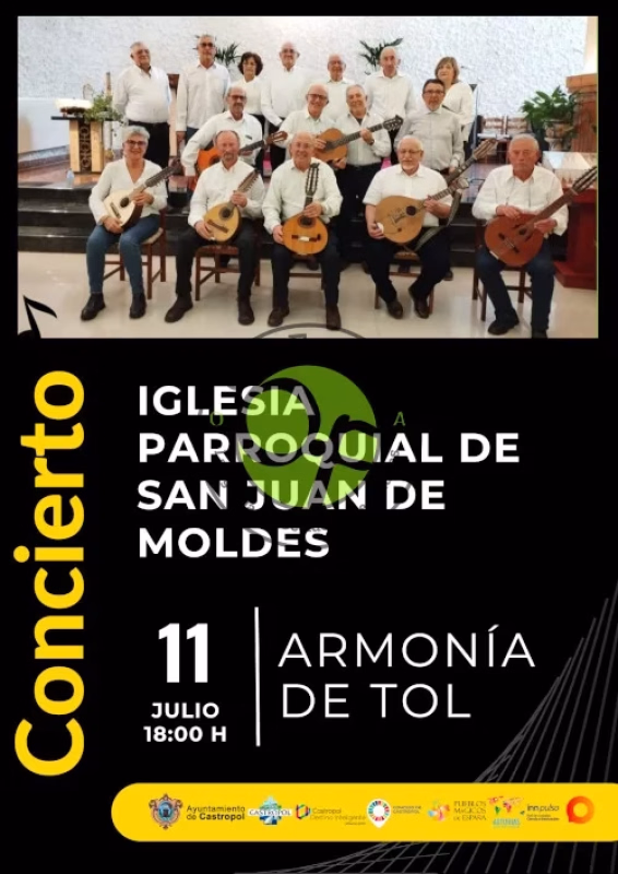 Concierto de Armonía de Tol en Castropol