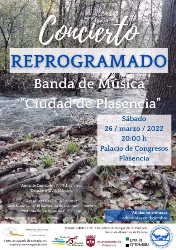 Concierto de la Banda de Música "Ciudad de Plasencia" en Plasencia