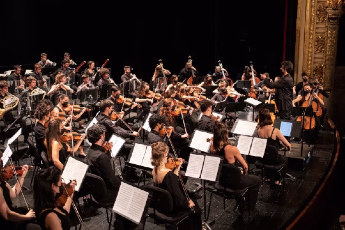 Concierto de la Euskal Herriko Gazte Orkestra (EGO) en Bilbao