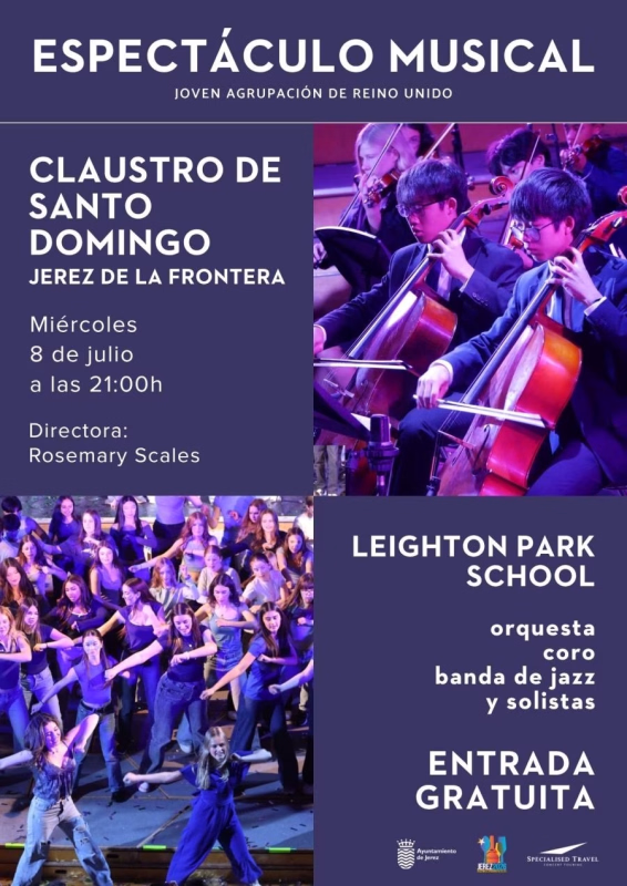 Concierto Gratuito | LEIGHTON PARK SCHOOL | Jerez de la Frontera en Jerez de la Frontera