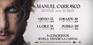Concierto Manuel Carrasco "Salvaje desde la raíz"