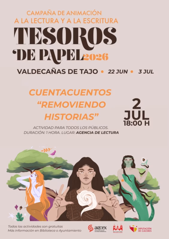 Cuentacuentos 'Removiendo Historias' en Campo Lugar