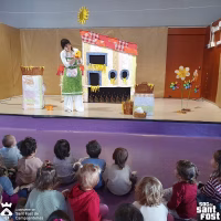 Sessió de teatre 'Piu Piu' per a alumnat de cicle mitjà