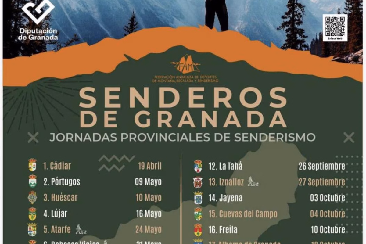 Senderismo en Jerez del Marquesado en Cogollos de Guadix