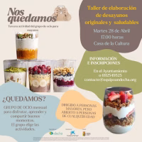 Taller de elaboración de desayunos originales y saludables