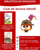 Club de lectura infantil (5è i 6è Primària)