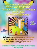 Poemes, Cançons i Obra de Teatre: "Contes Tradicionals amb Toc Contemporani"