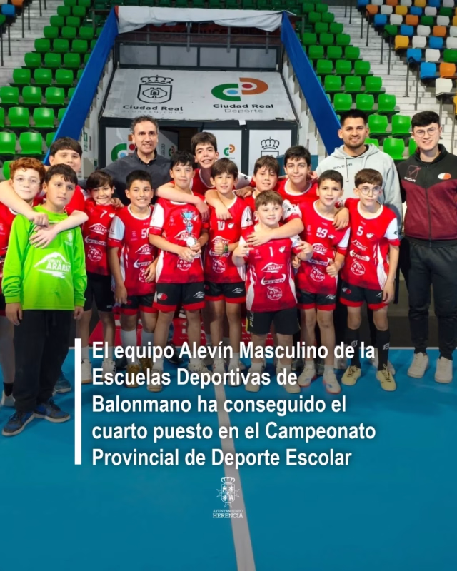 Campeonato Regional de Balonmano Alevín Masculino en Herencia