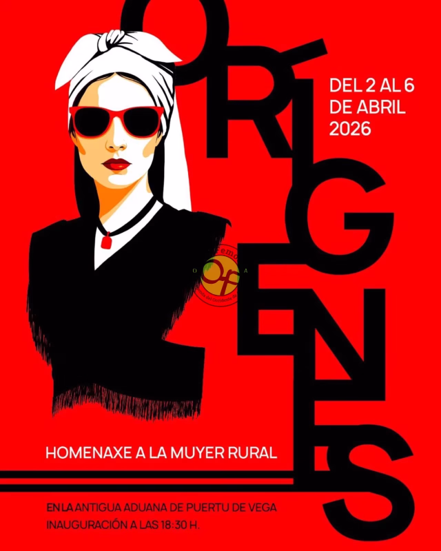 Exposición "Orígenes, homenaje a la mujer rural" en Navia